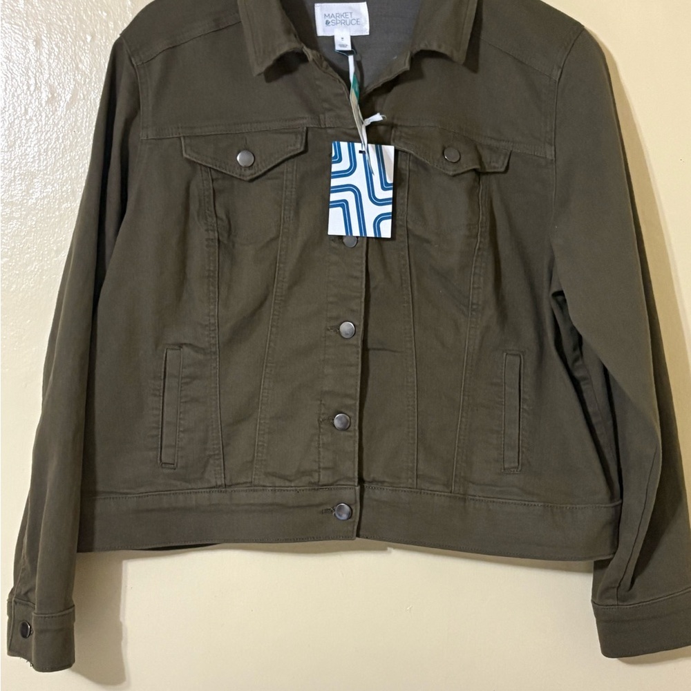 Market & Spruce Olive Women's Jacket